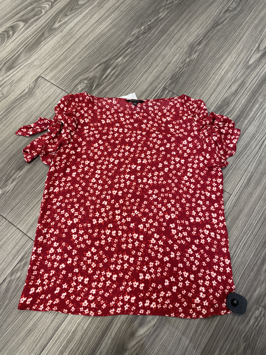 Blouse Short Sleeve By Banana Republic  Size: M