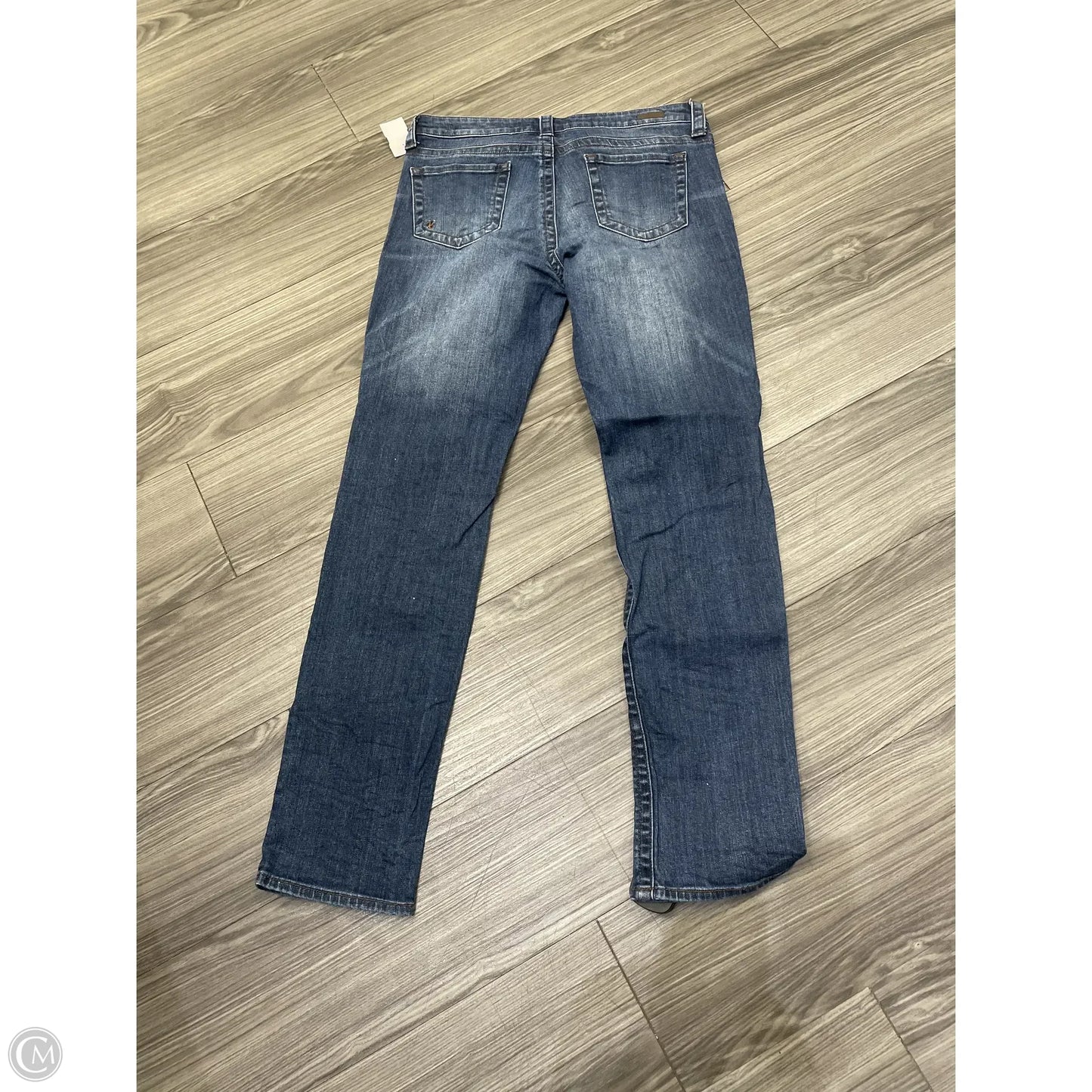 Jeans Straight By Kut In Blue, Size: 8l