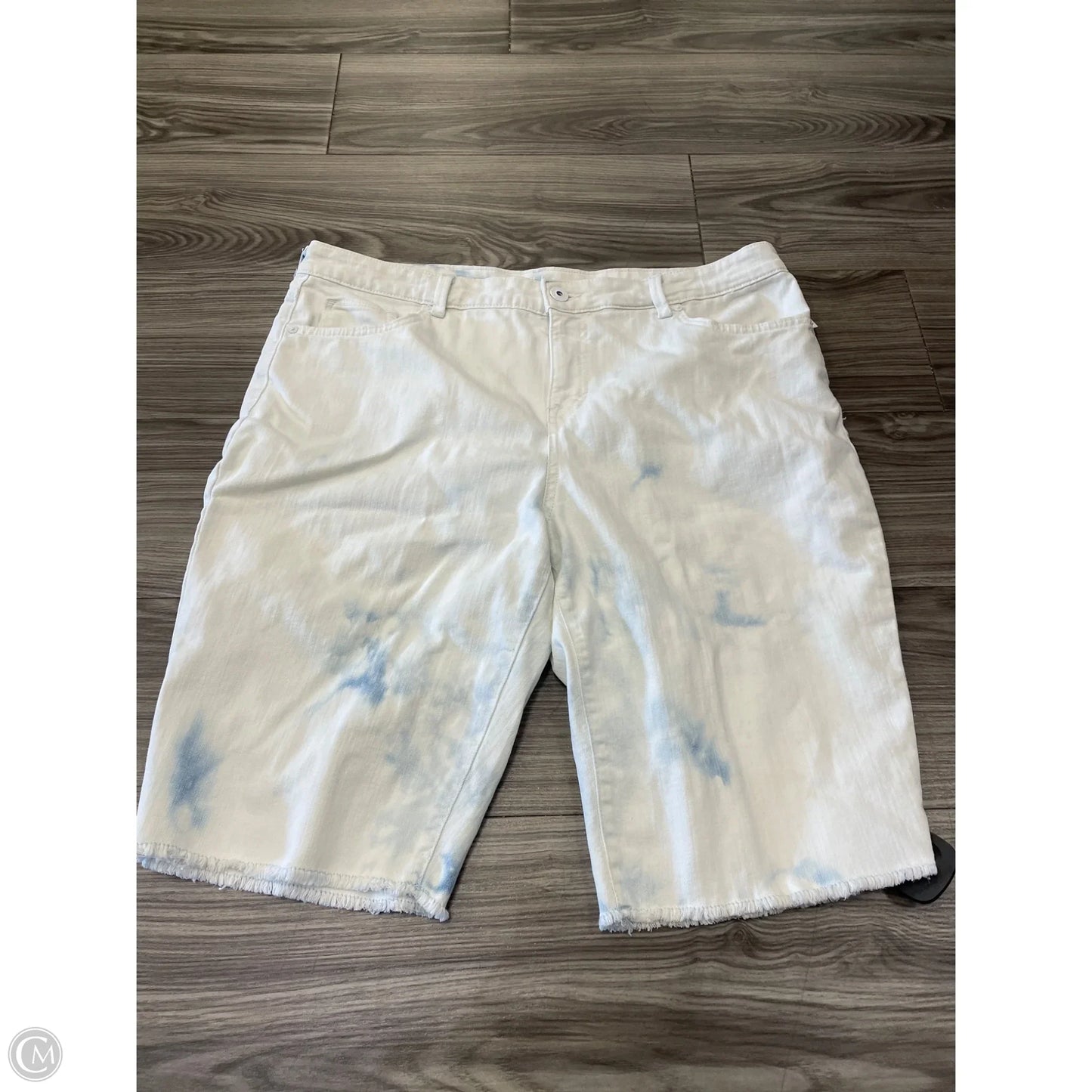 Shorts By Style And Company In Tie Dye Print, Size: 14