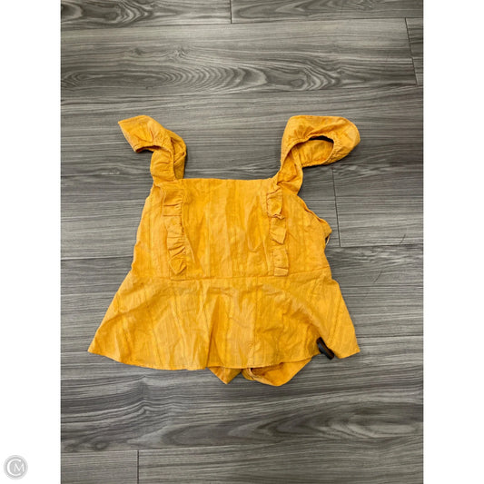 Tank Top By Lc Lauren Conrad In Yellow, Size: L
