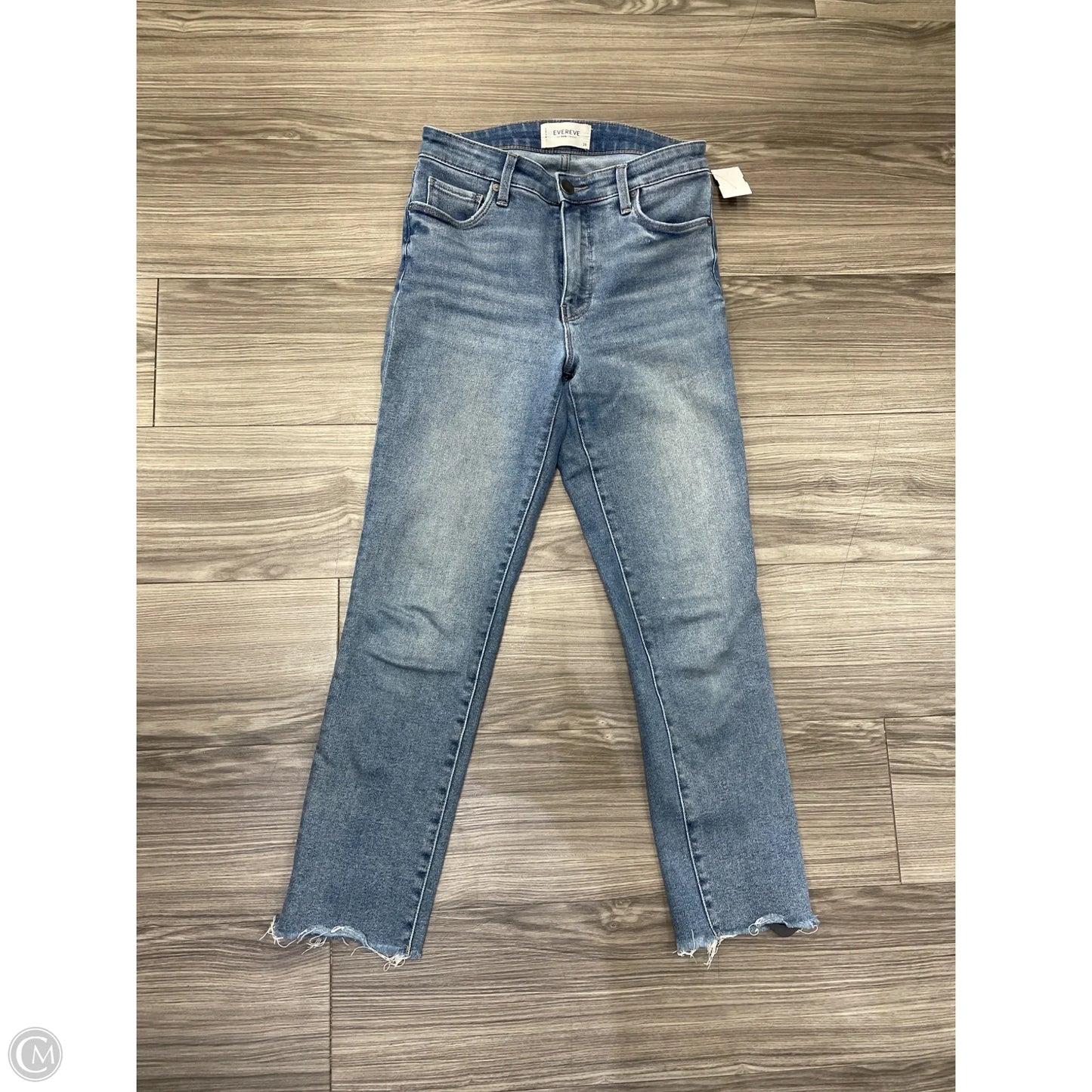 Jeans Straight By Evereve In Blue, Size: 2