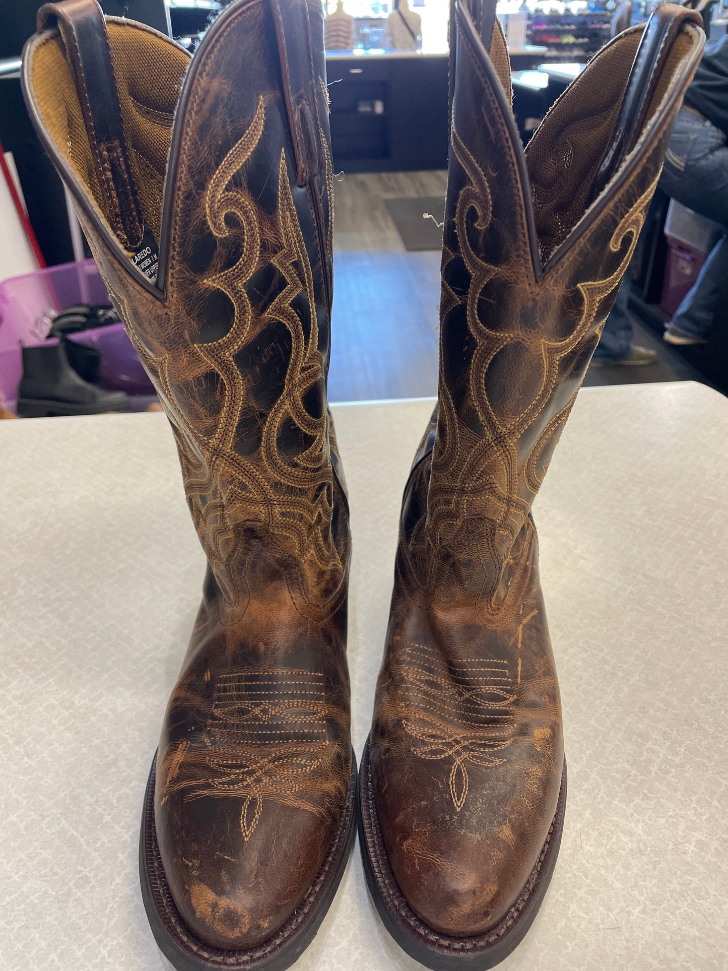 Boots Western By Laredo In Brown, Size: 8