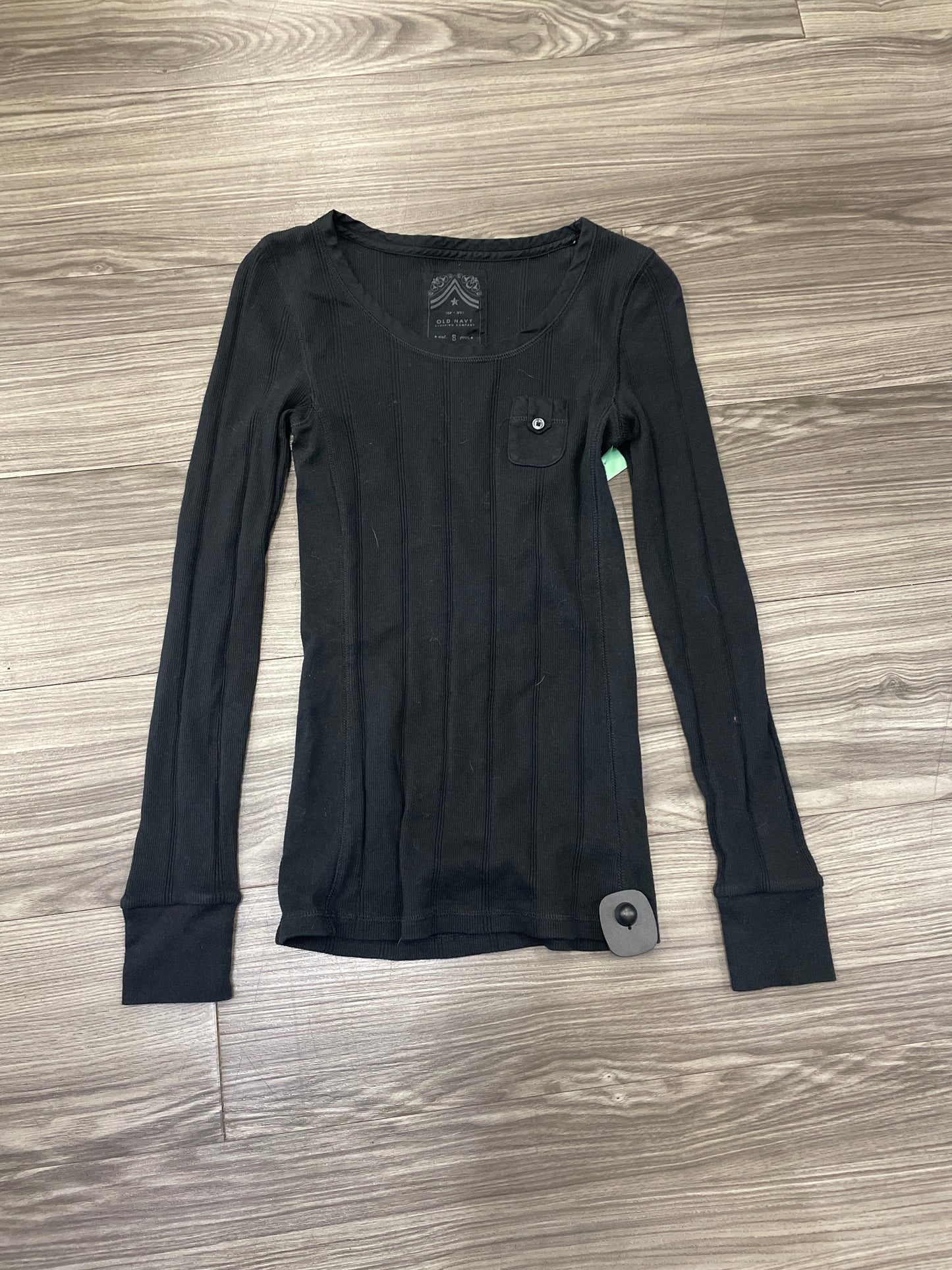 Top Long Sleeve By Old Navy In Black, Size: S