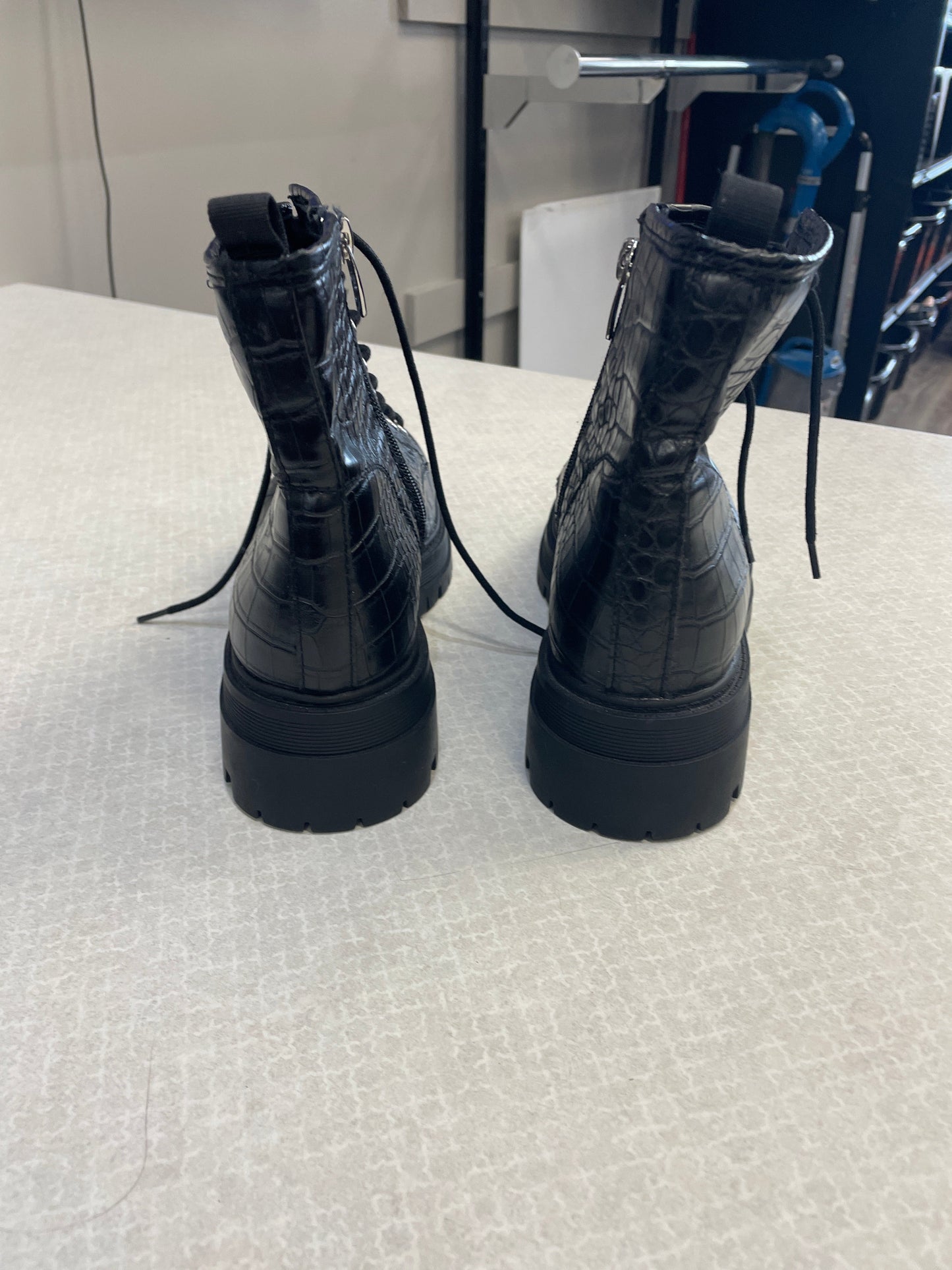 Boots Combat By Nine West In Black, Size: 9