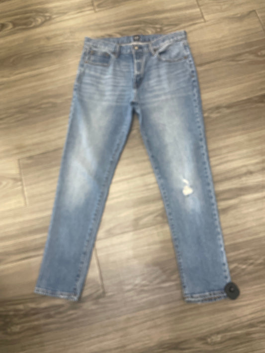 Jeans Straight By Gap In Blue, Size: 4