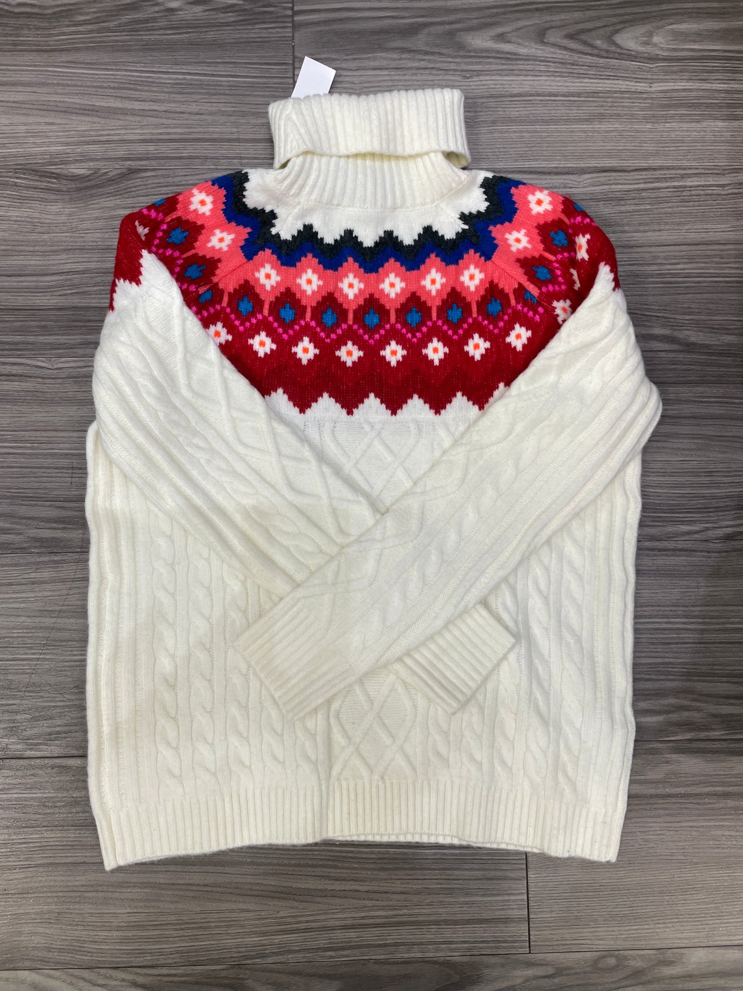 Sweater By Loft In White, Size: M