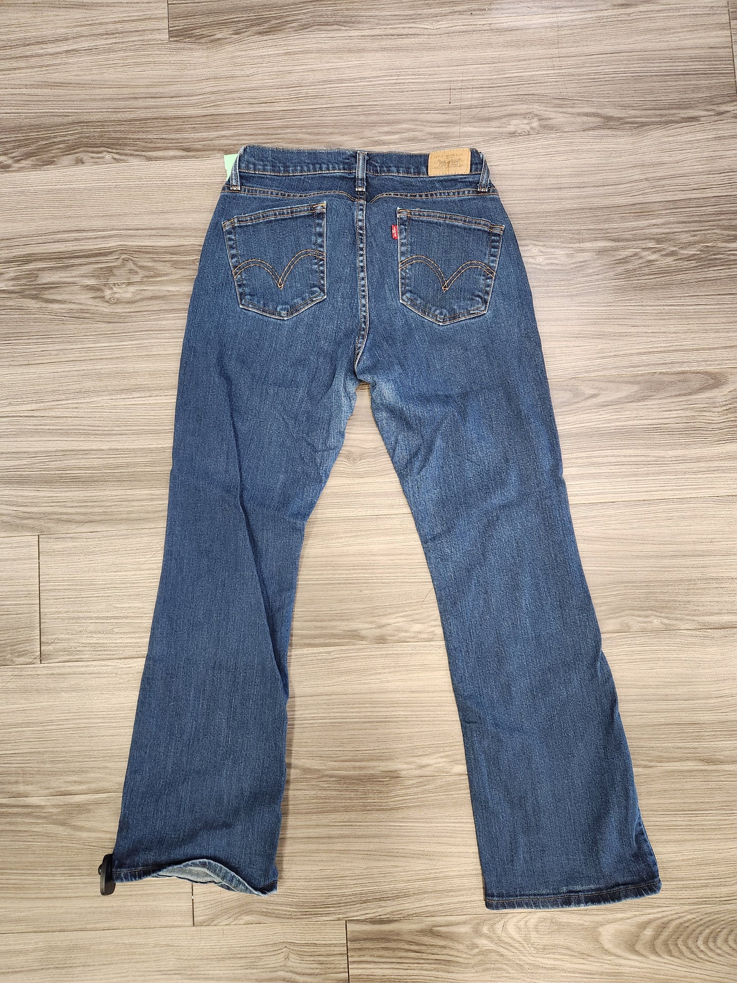 Jeans Boot Cut By Levis In Blue, Size: 12