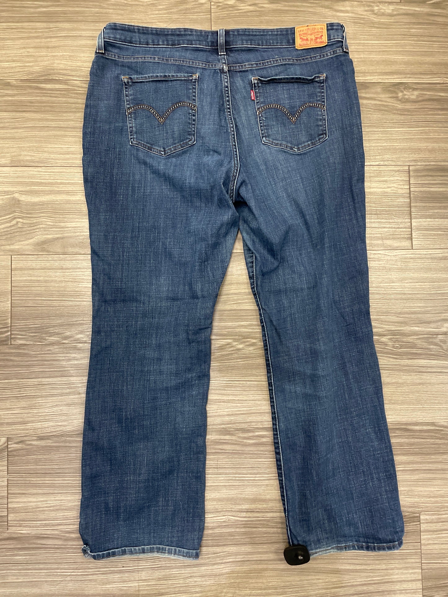 Jeans Boot Cut By Levis In Blue, Size: 20