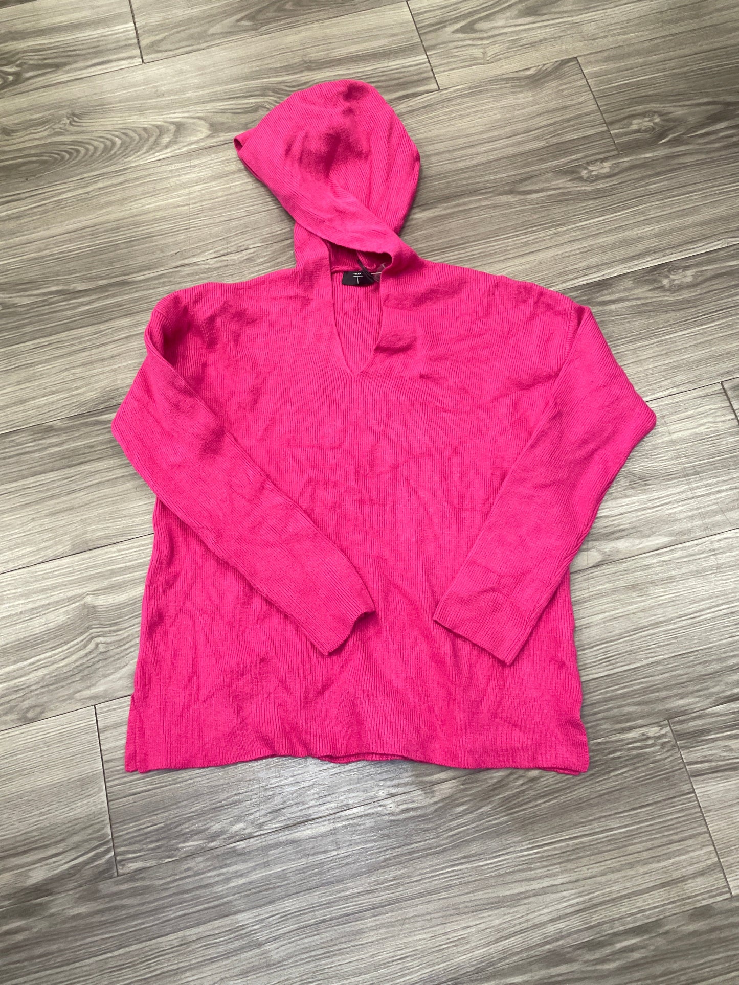 Sweater By Tahari By Arthur Levine In Pink, Size: S