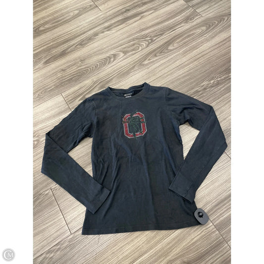 Top Long Sleeve By Champion In Black, Size: S