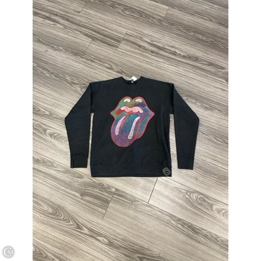 Sweatshirt Crewneck By Tultex In Black, Size: M