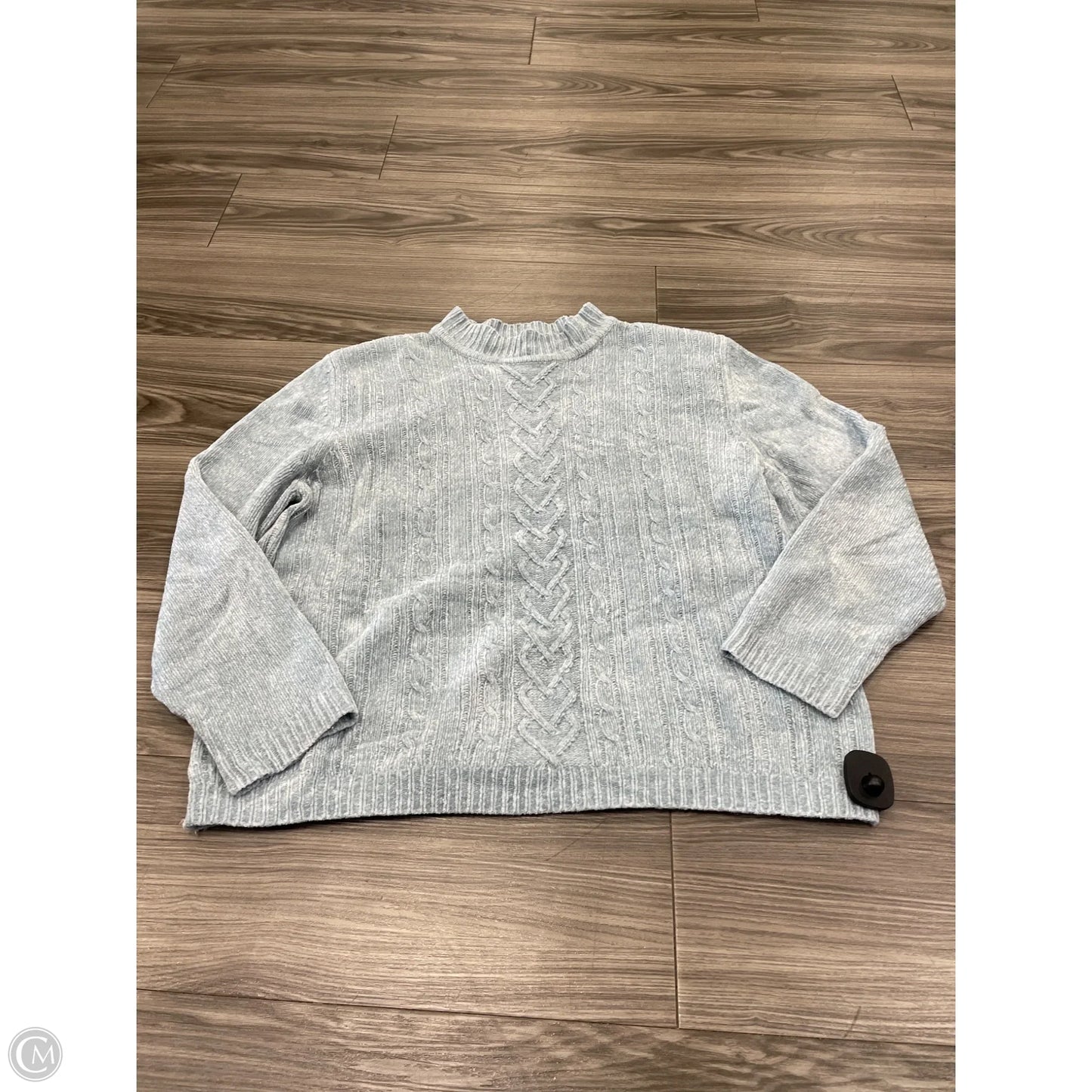 Sweater By Alfred Dunner In Blue, Size: L