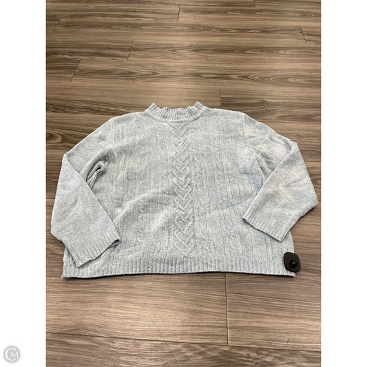 Sweater By Alfred Dunner In Blue, Size: L