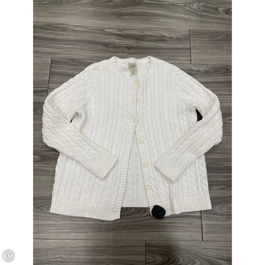 Sweater By L.l. Bean In White, Size: Xl