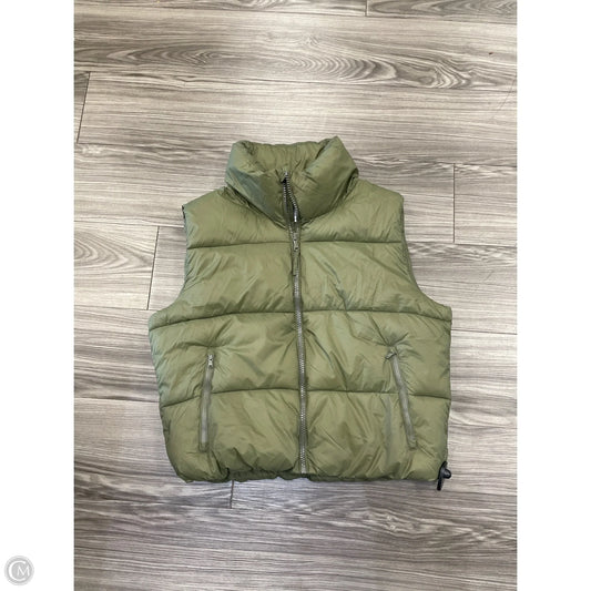 Vest Puffer & Quilted By Old Navy In Green, Size: L