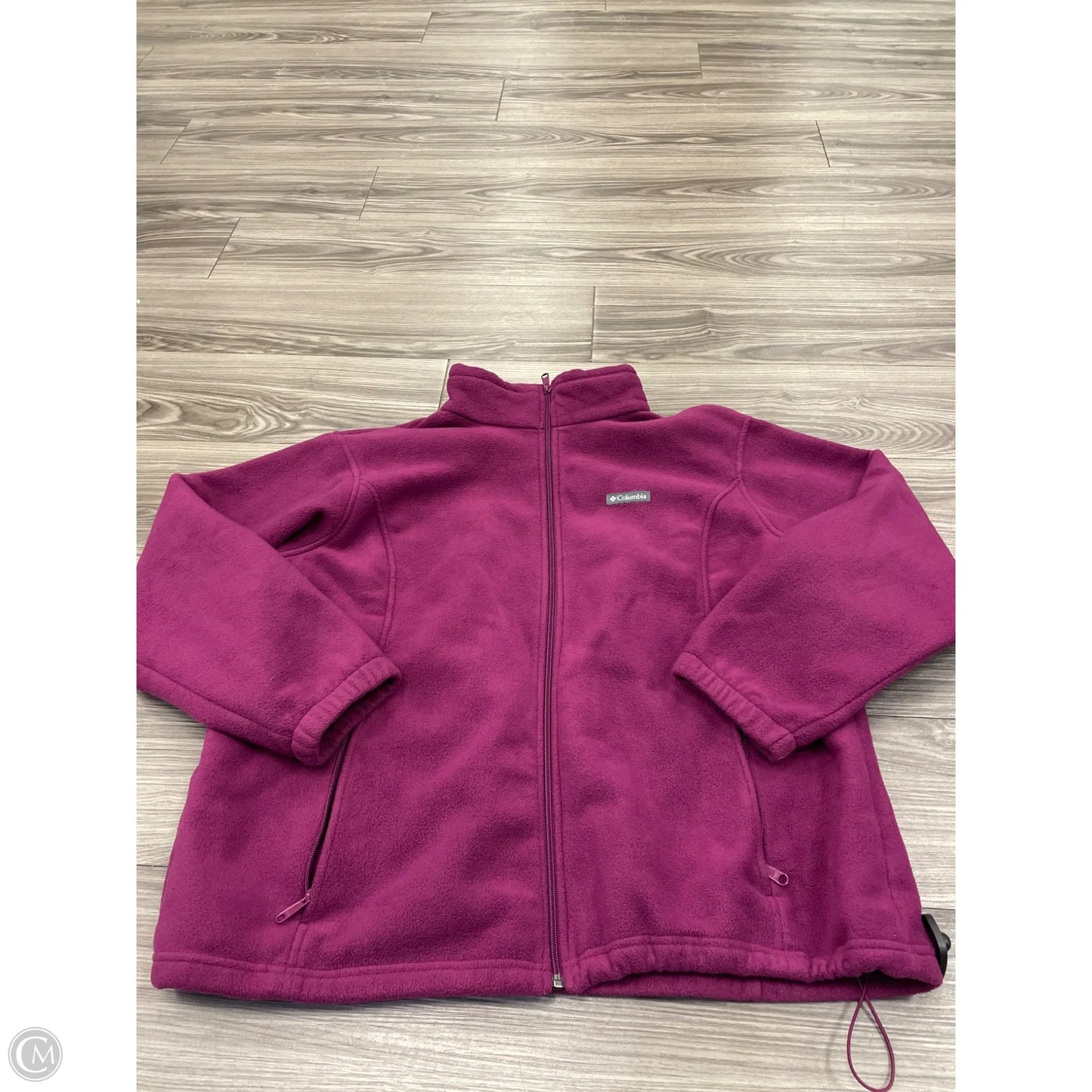 Jacket Fleece By Columbia In Purple, Size: 3x