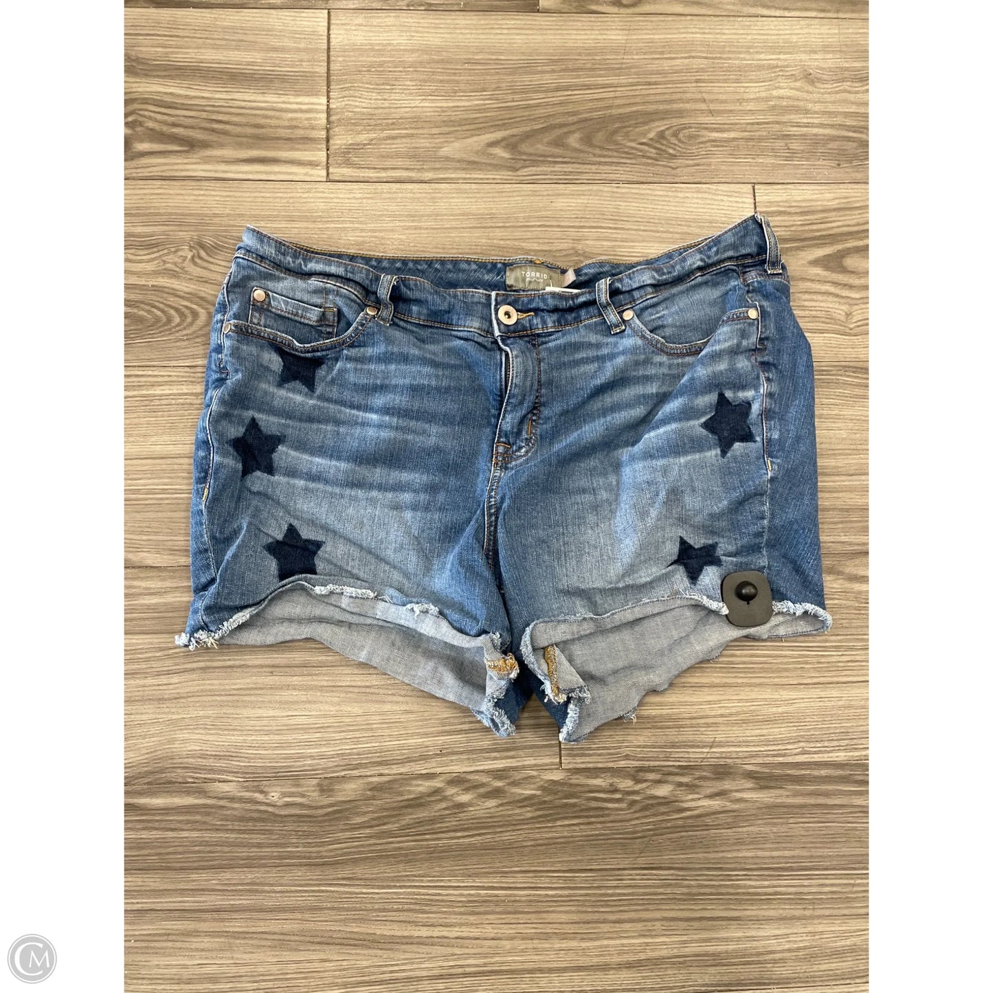 Shorts By Torrid In Blue Denim, Size: 20