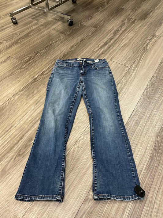 Jeans Boot Cut By Levis In Blue, Size: 12