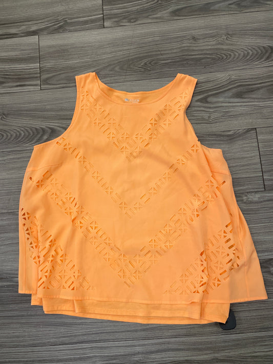 Tank Top By Stylus In Orange, Size: Xl