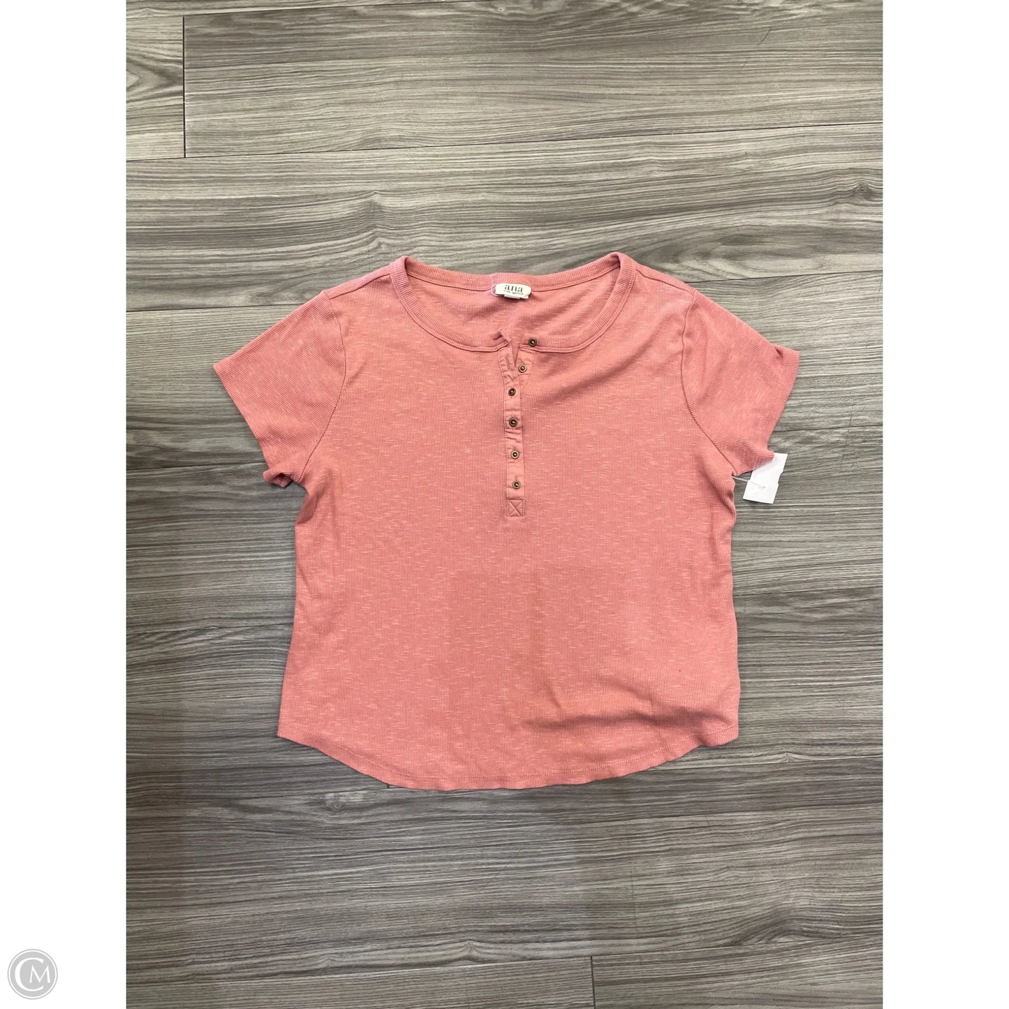 Top Short Sleeve By Ana In Pink, Size: Xxl
