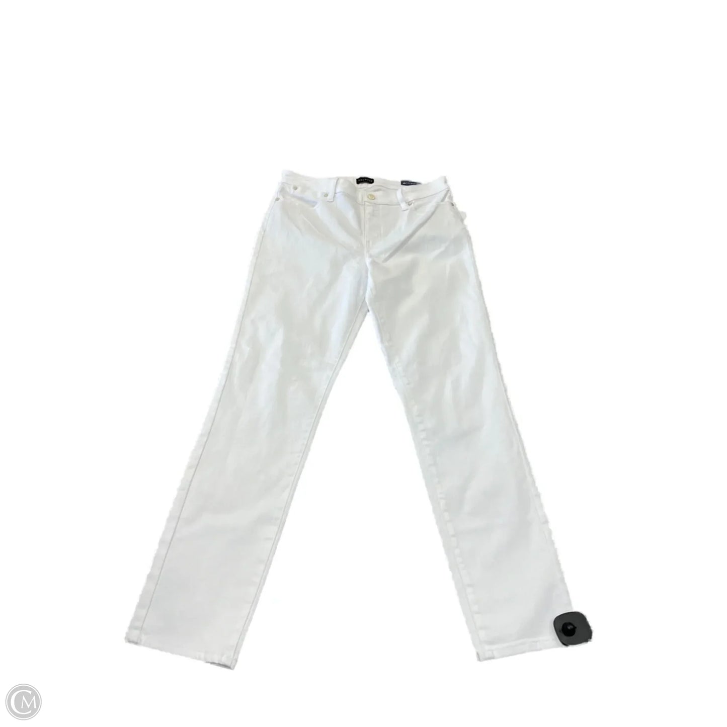 Jeans Boyfriend By Talbots In White, Size: 8
