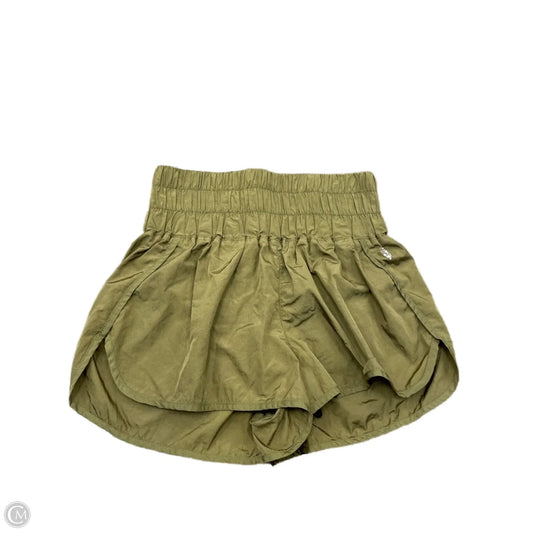 Athletic Shorts By Free People In Green, Size: M