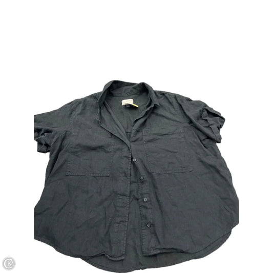 Top Short Sleeve By Universal Thread In Black, Size: Xl