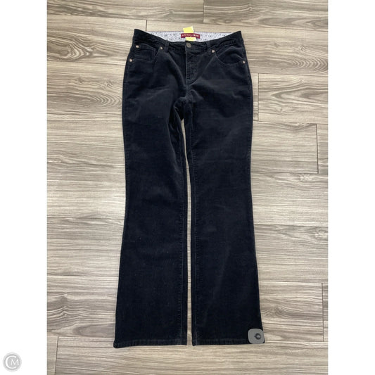 Pants Corduroy By Izod In Black, Size: 4