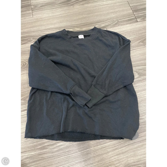 Sweatshirt Crewneck By Secret Treasures In Black, Size: S