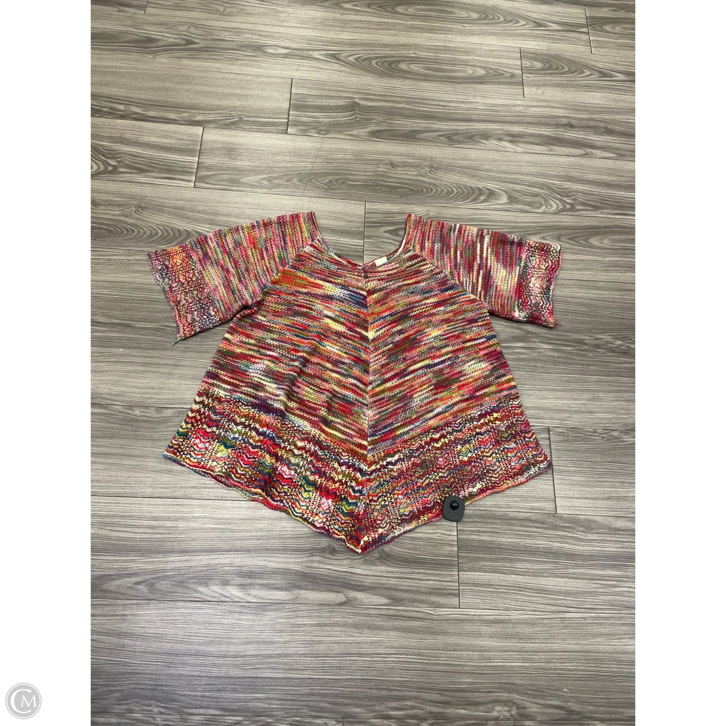 Top Long Sleeve By Faded Glory In Multi-colored, Size: 2x
