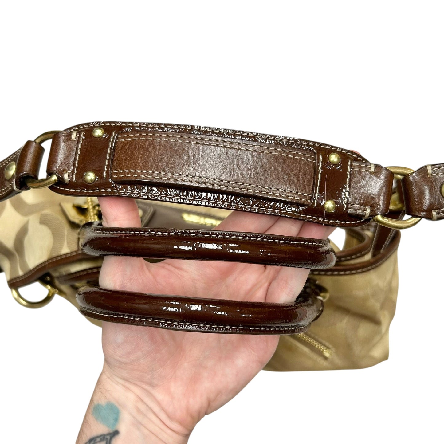 Handbag Designer By Coach, Size: Large