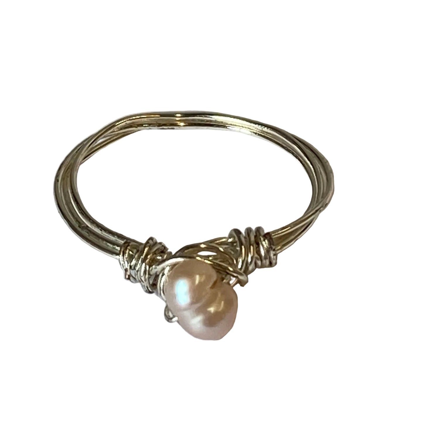 Ring Band In Silver