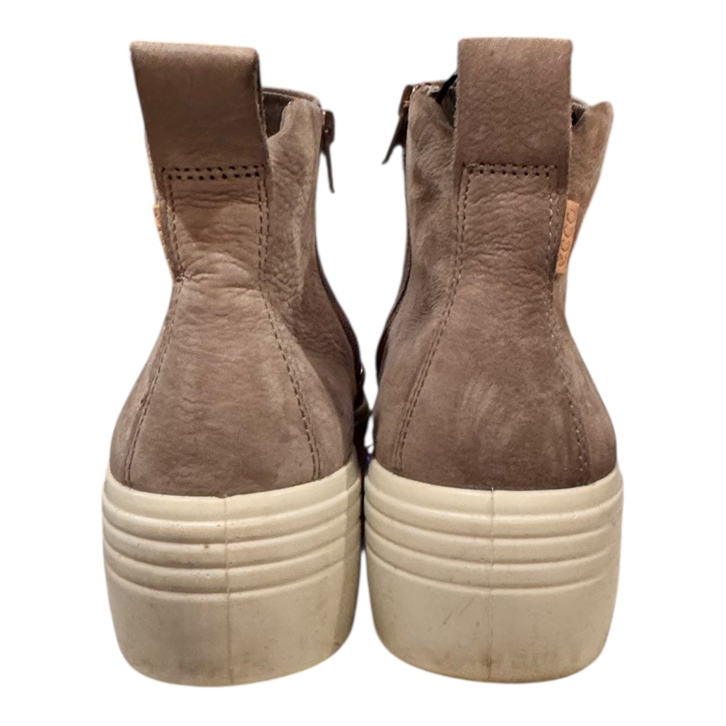 Shoes Flats By Ecco In Grey, Size:9.5