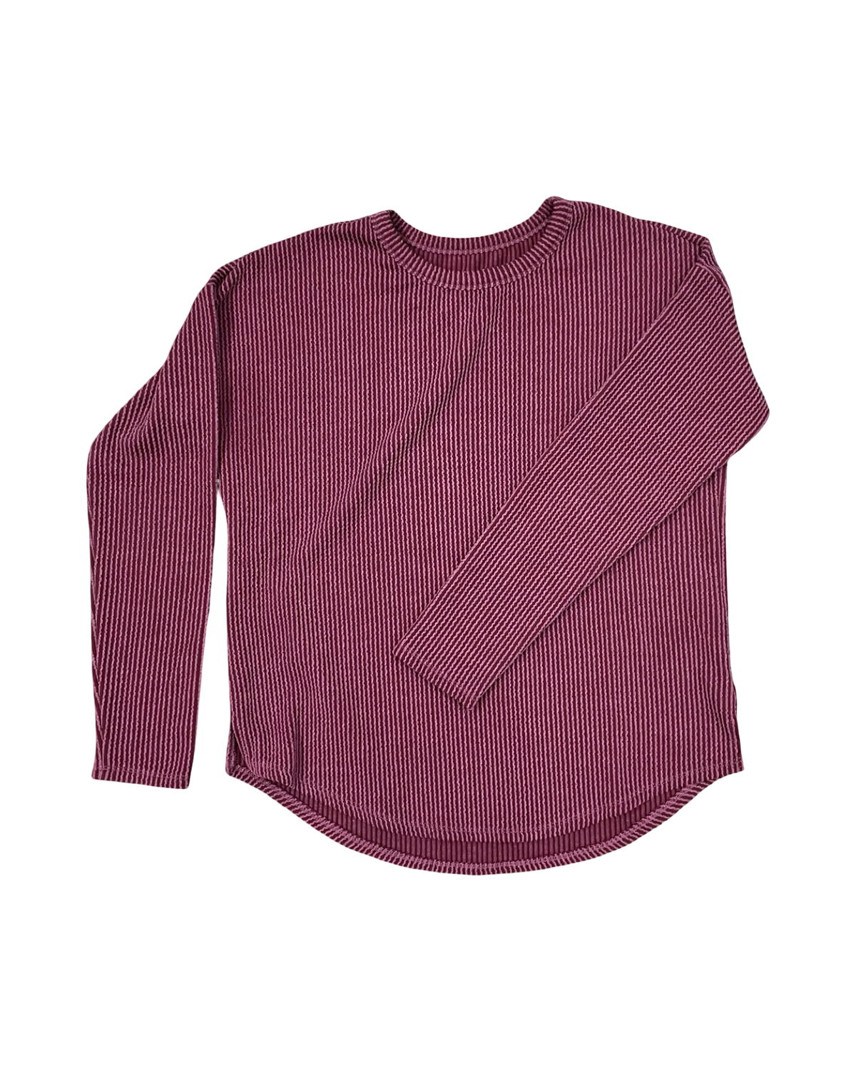 Top Ls By Maurices In Maroon, Size:S