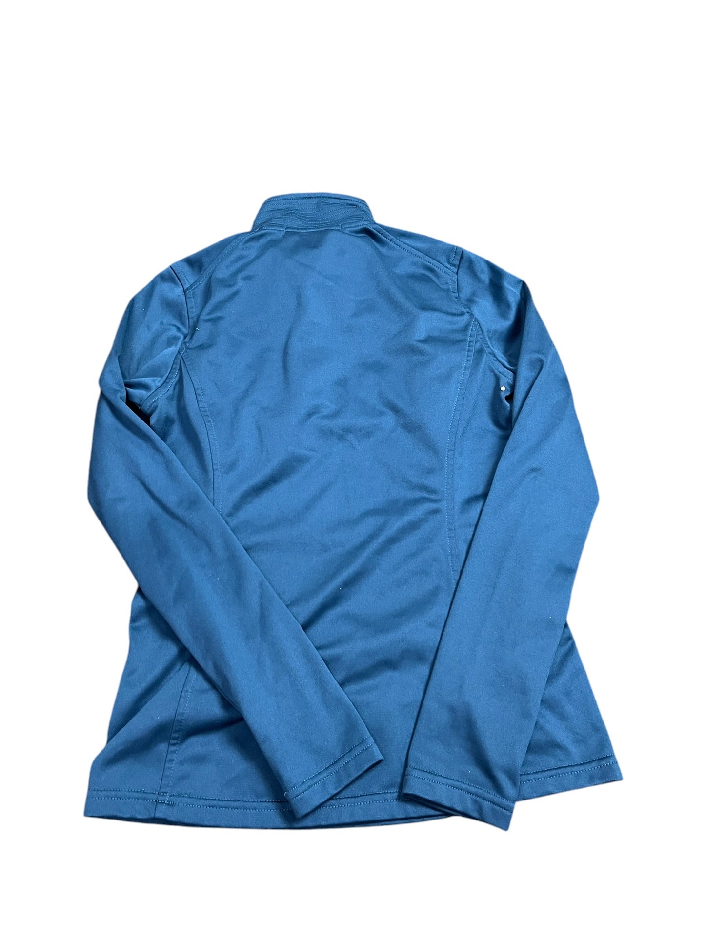 Athletic Top Ls Collar By The North Face In Blue, Size:Xs
