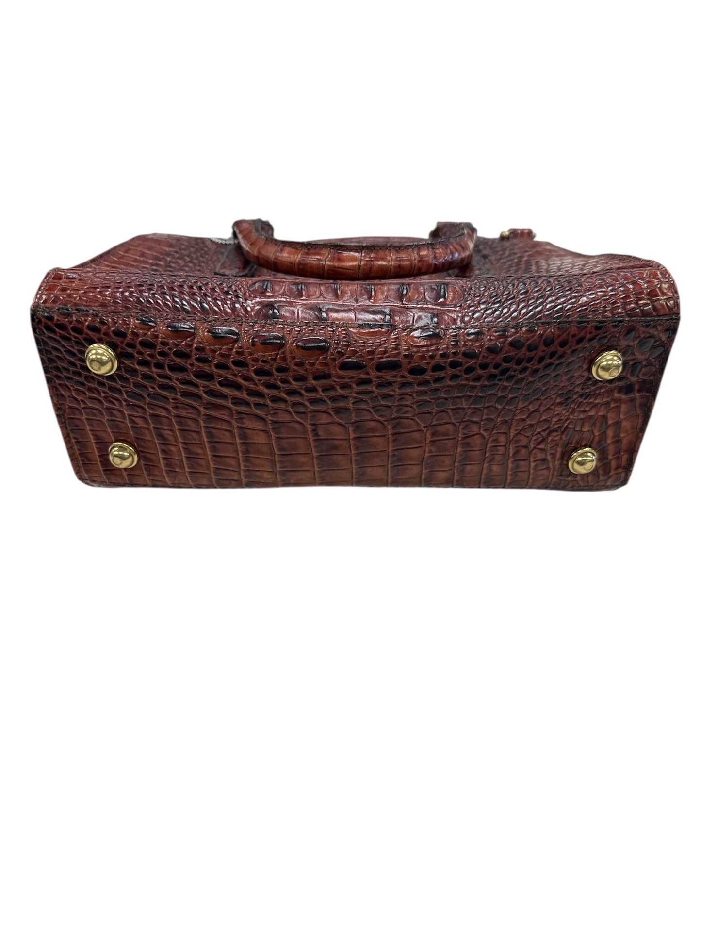 Handbag Designer By Brahmin In Brown, Size:Small