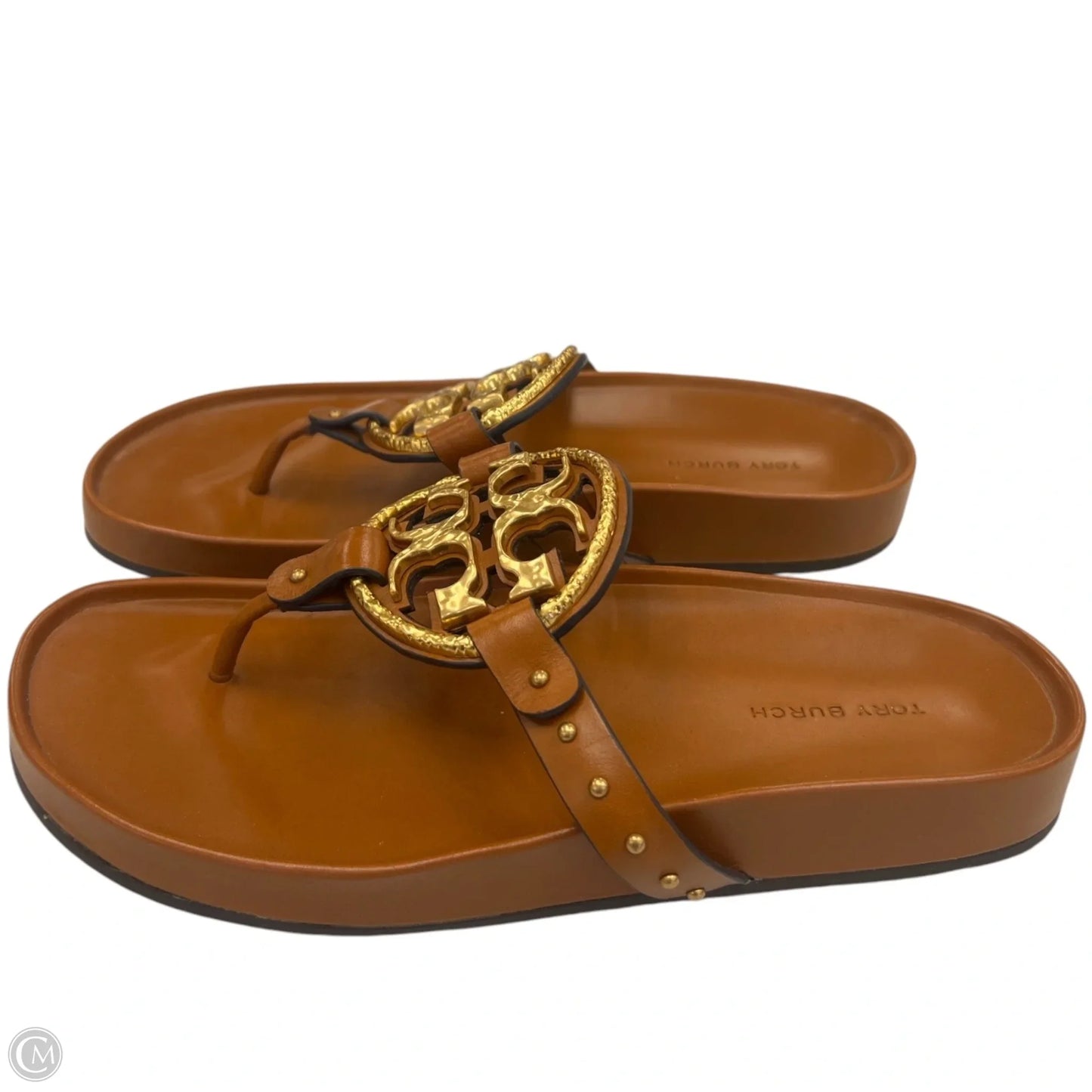 Sandals Designer By Tory Burch In Brown, Size: 7.5