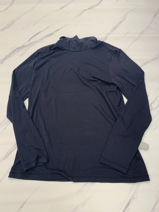 Athletic Top Long Sleeve Collar By Athleta  Size: L