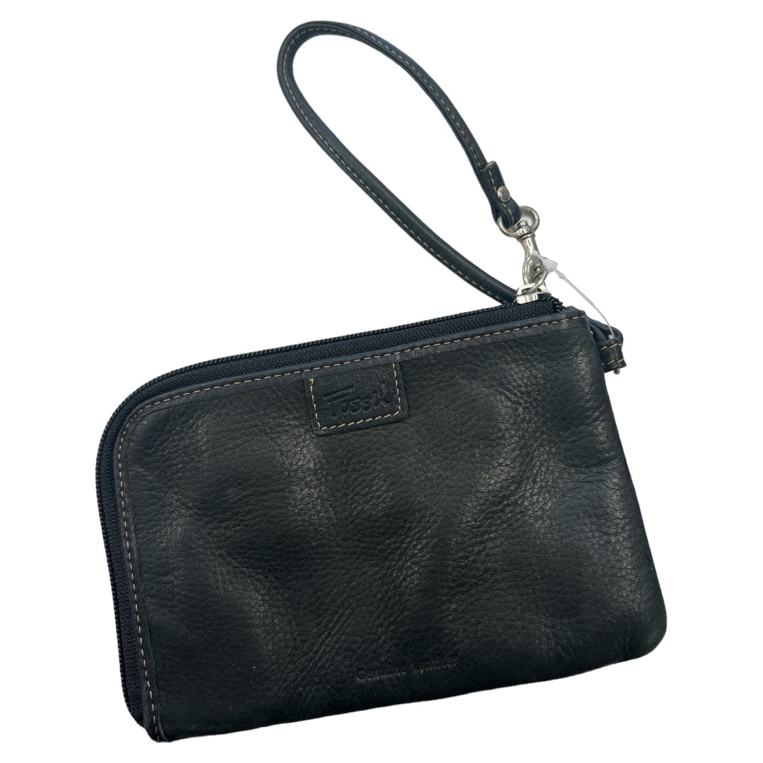Wristlet Leather By Fossil  Size: Small