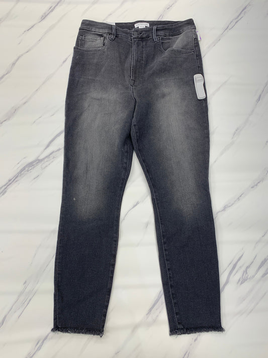Black Jeans Designer Good American, Size 12