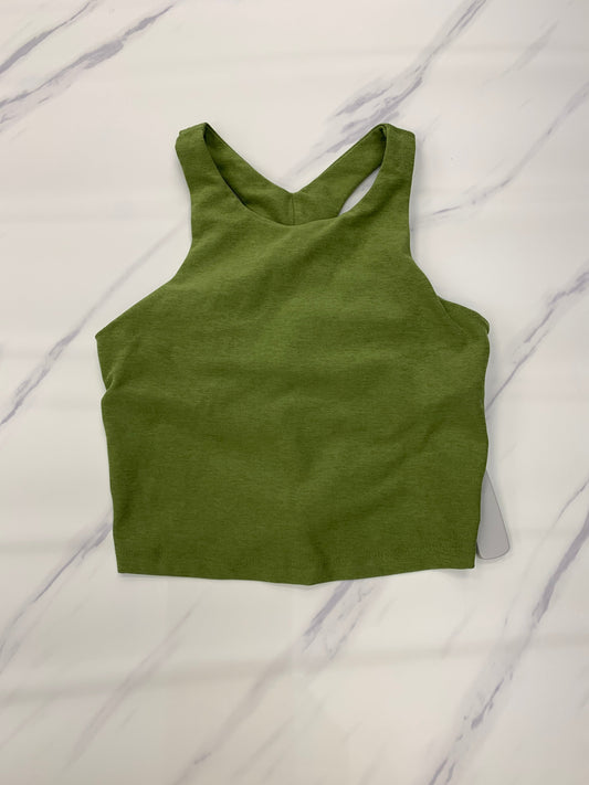 Green Athletic Tank Top Beyond Yoga, Size S