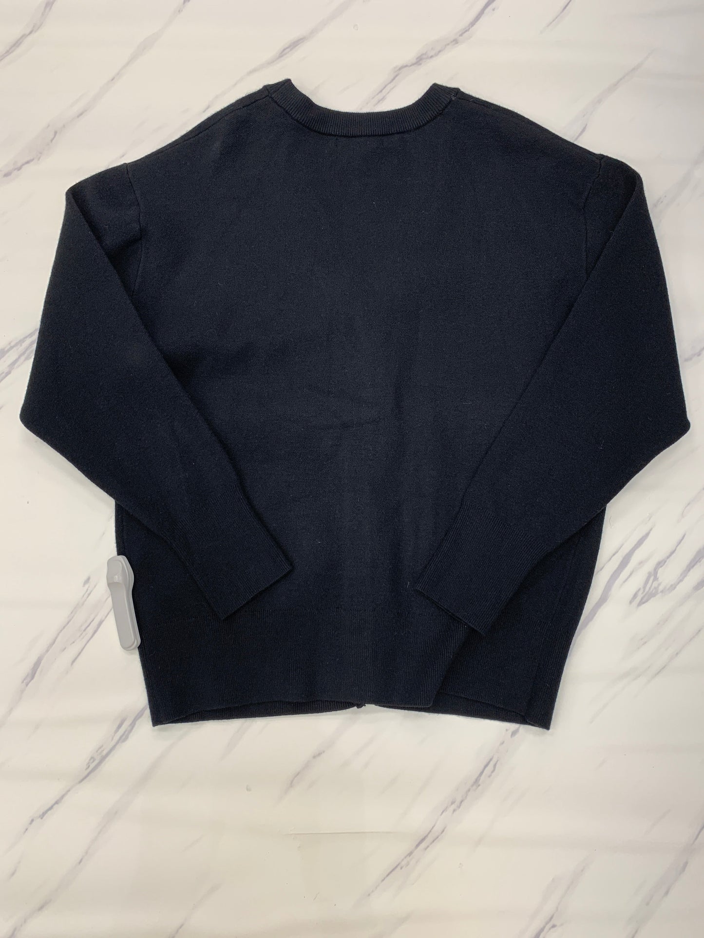 Black Sweater Cardigan Designer T Tahari, Size M