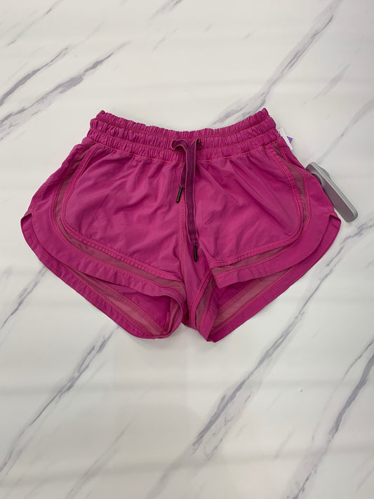 Pink Athletic Shorts Lululemon, Size 2