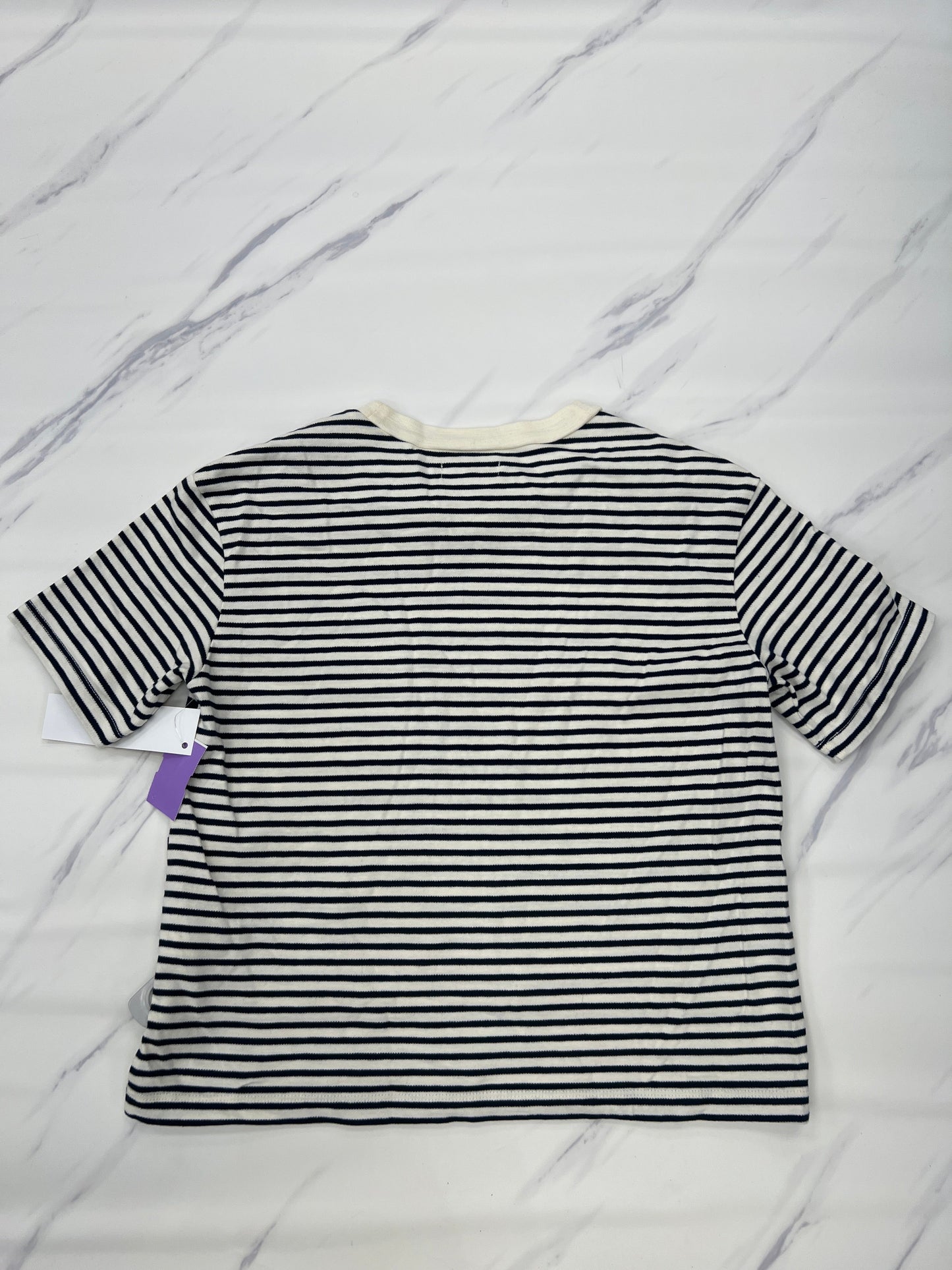 Top Short Sleeve Designer Madewell, Size Xs