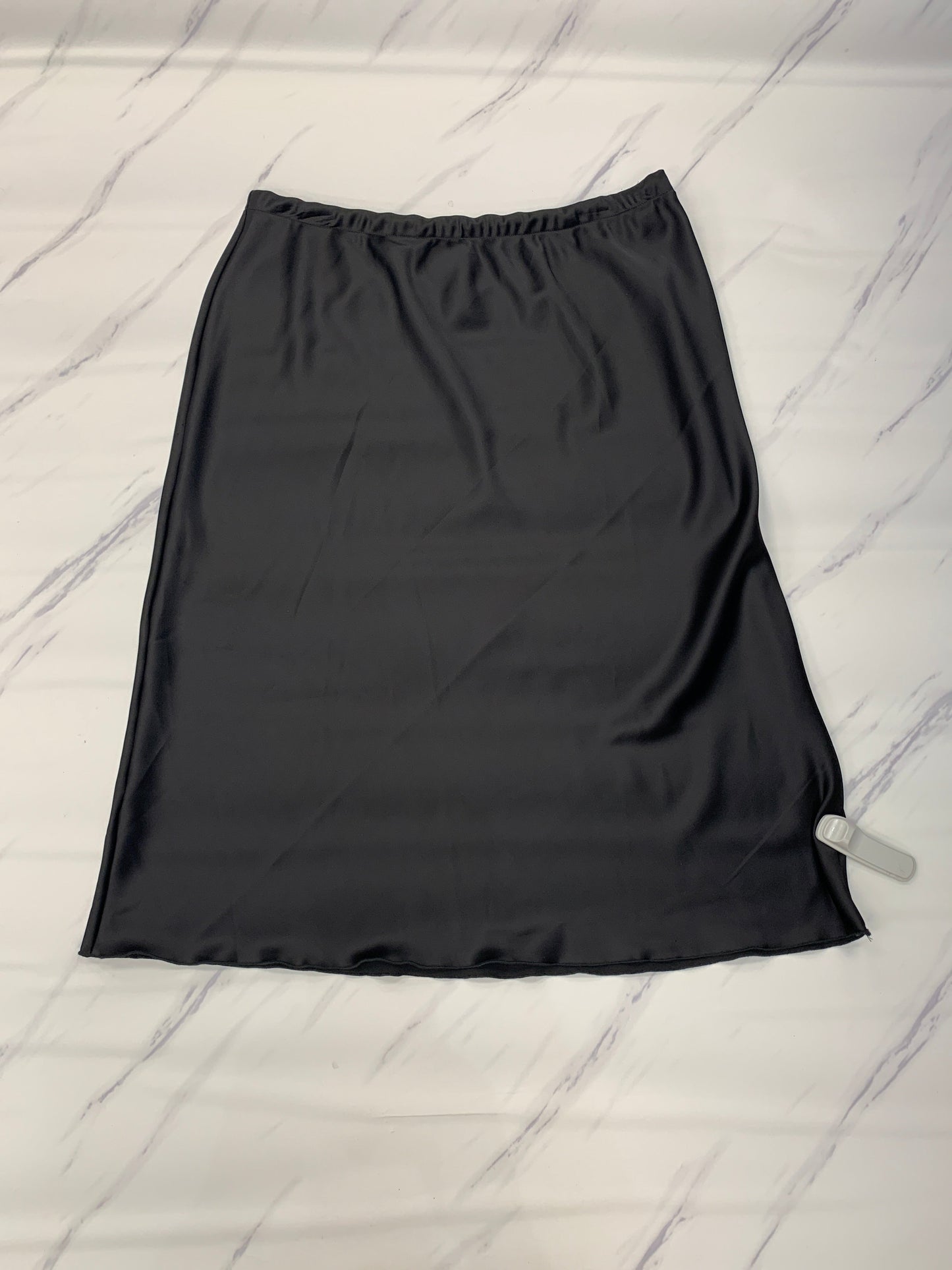 Black Skirt Midi Cmc, Size Xl