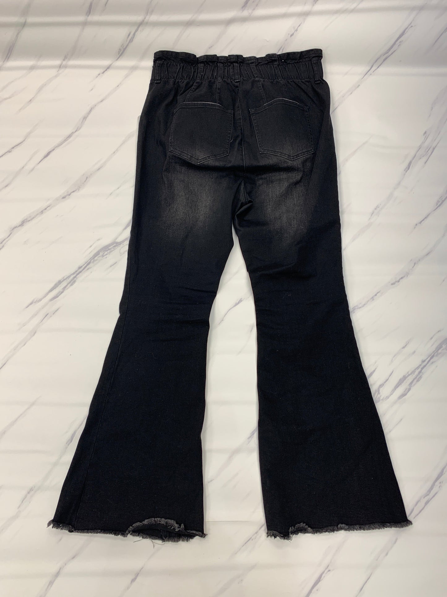Black Jeans Flared Cmc, Size 10