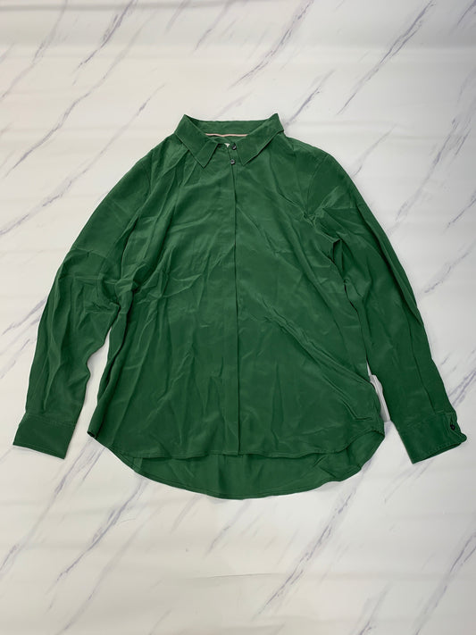 Top Long Sleeve By Boden In Green, Size: L