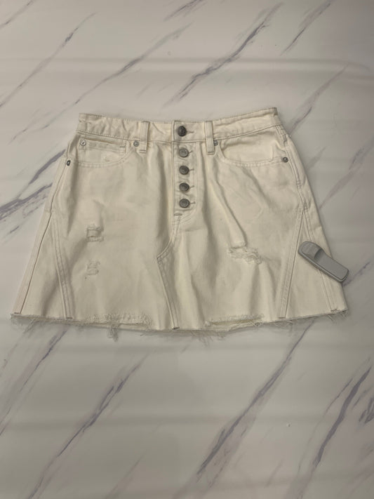 Skirt Mini & Short By Free People In White, Size: 6