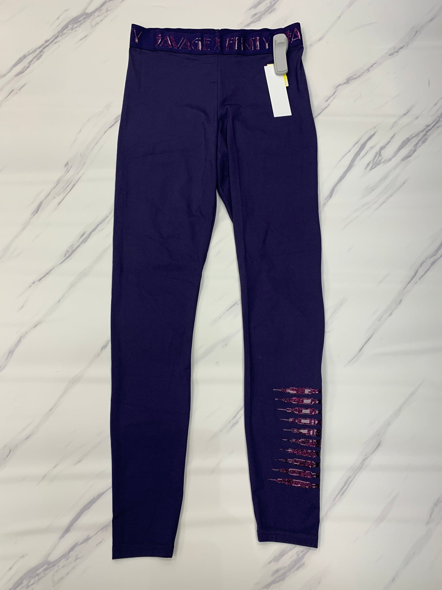 Athletic Leggings By Cma In Purple, Size: L