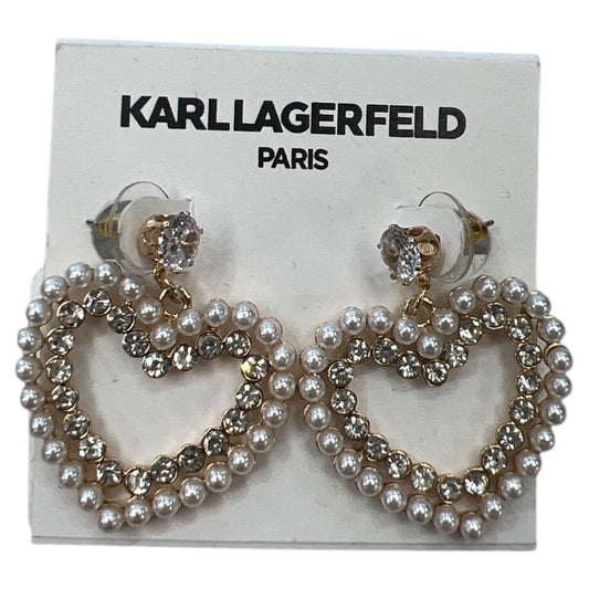 Earrings Dangle/drop By Karl Lagerfeld